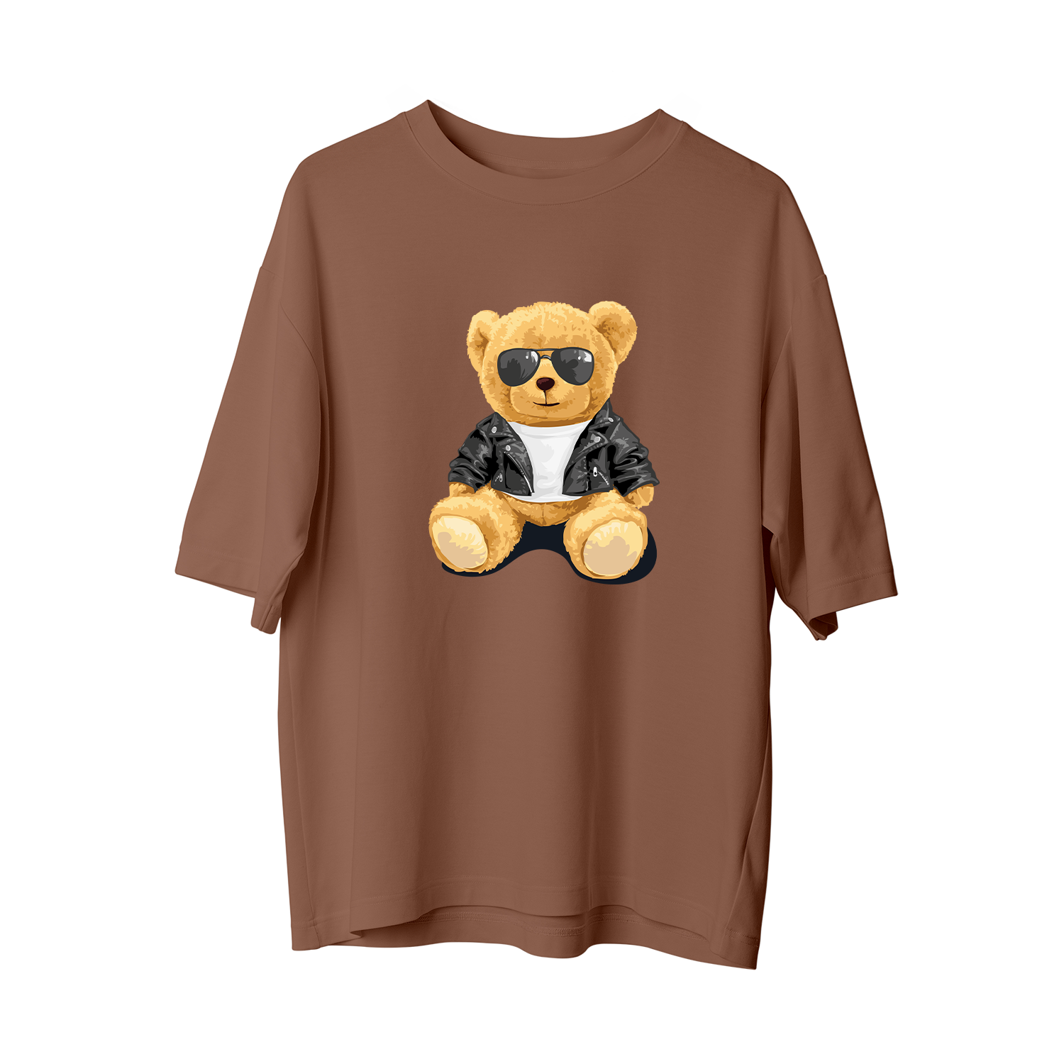 BEAR WITH GLASSES - Oversize T-Shirt