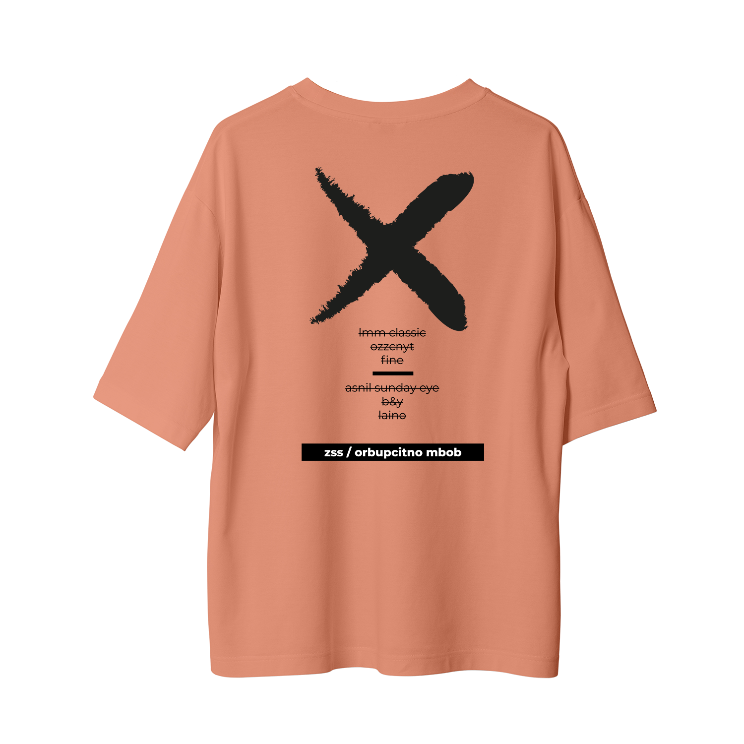 AGAINST -  Oversize T-Shirt