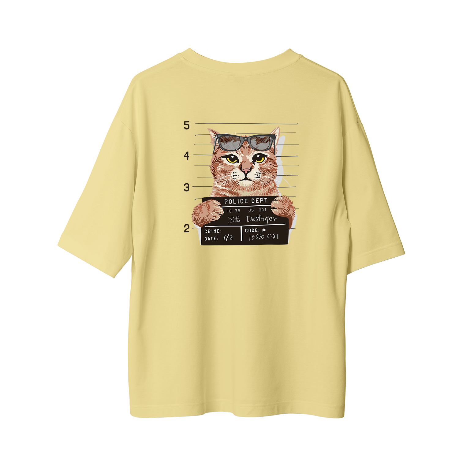GUILTY CAT - Oversize T-Shirt