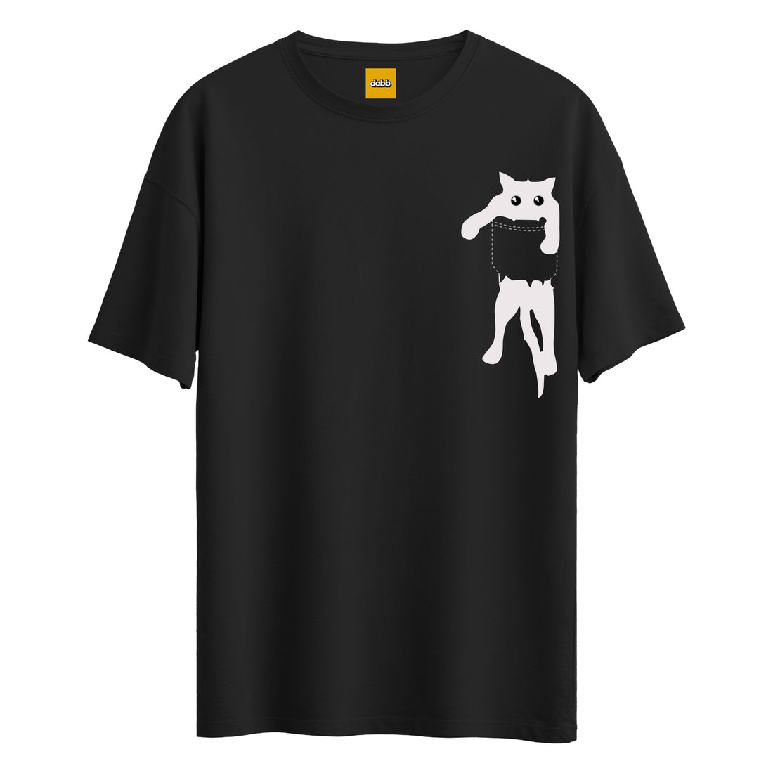 Pocket Cat - Oversize T-Shirt