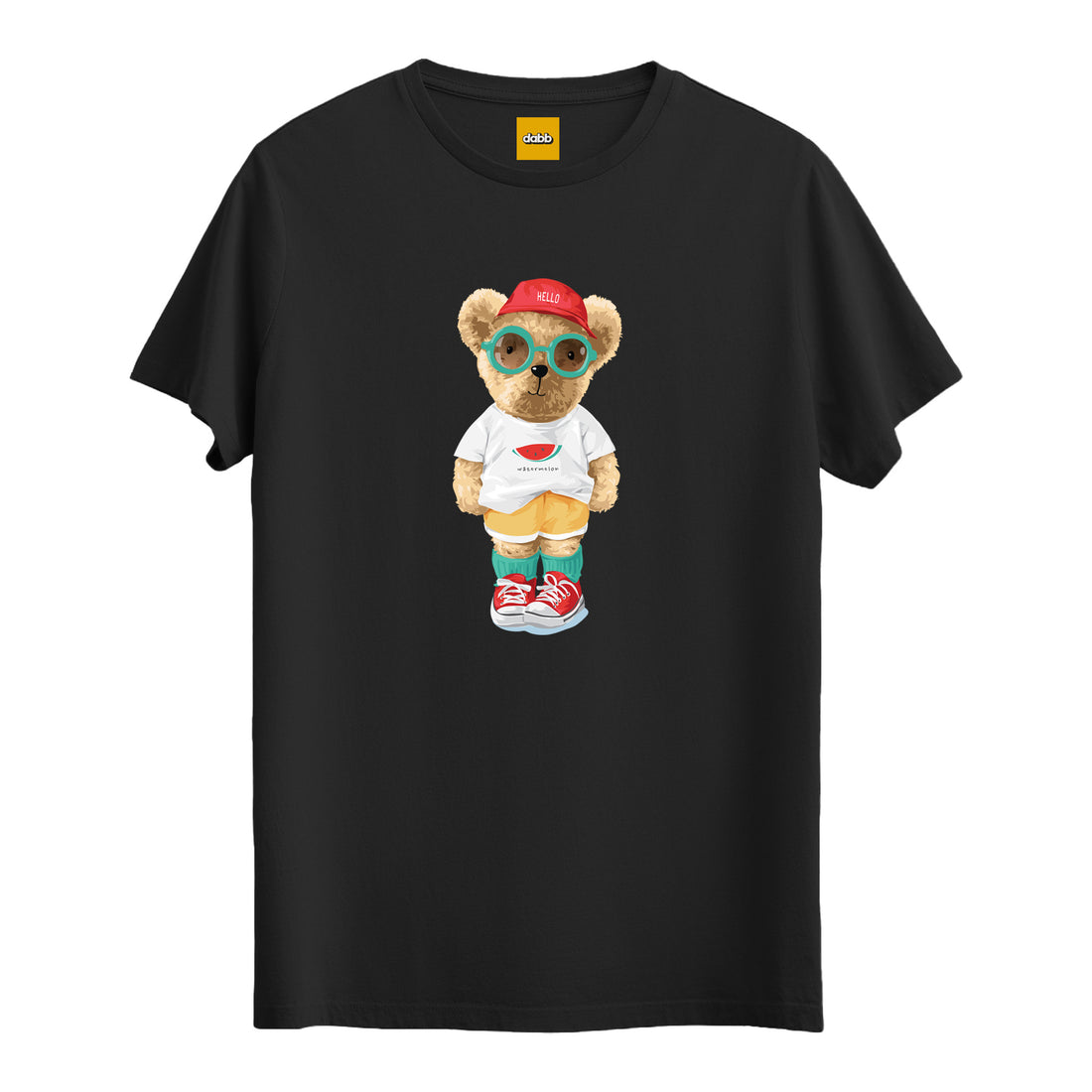 Bear with Glasses - Regular T-Shirt