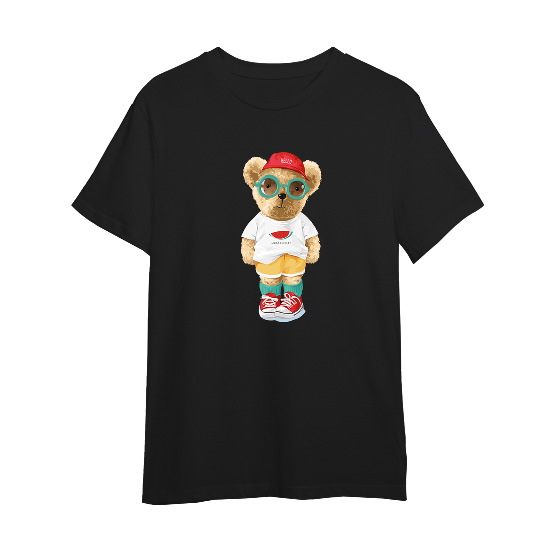 BEAR WITH GLASSES - Çocuk T-Shirt