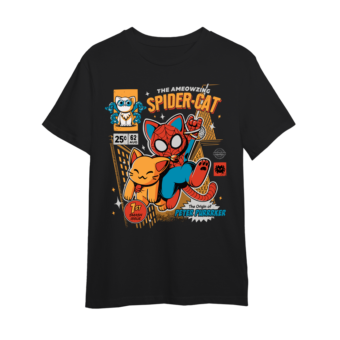 SPIDER CAT - Çocuk T-Shirt