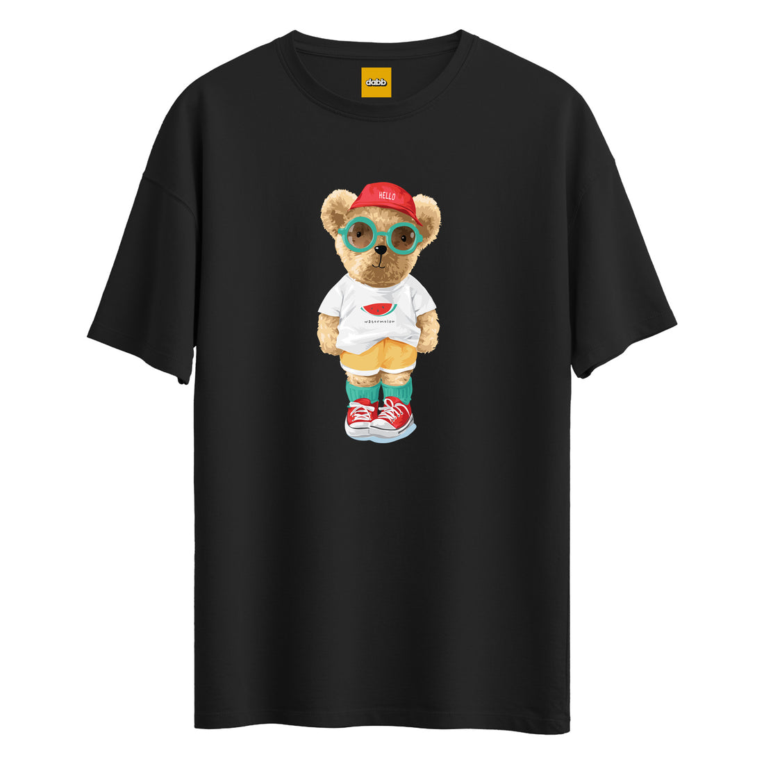 Bear With Glasses - Oversize T-Shirt