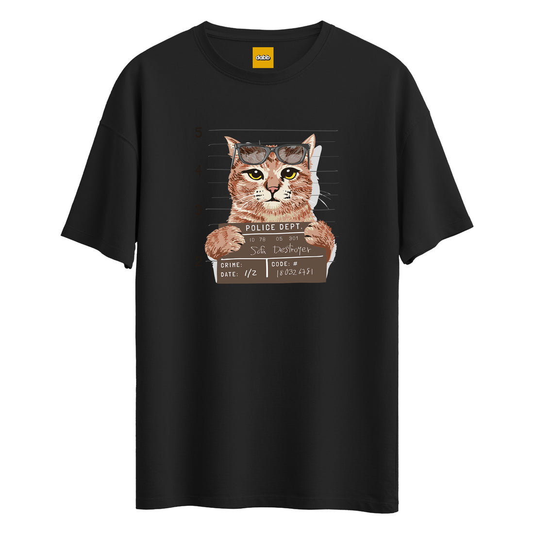 Guilty Cat - Oversize T-Shirt